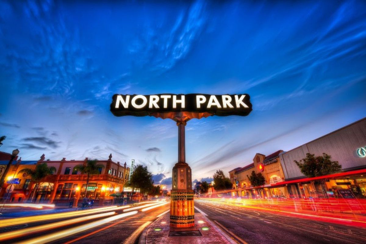 North Park neighborhood in San Diego.